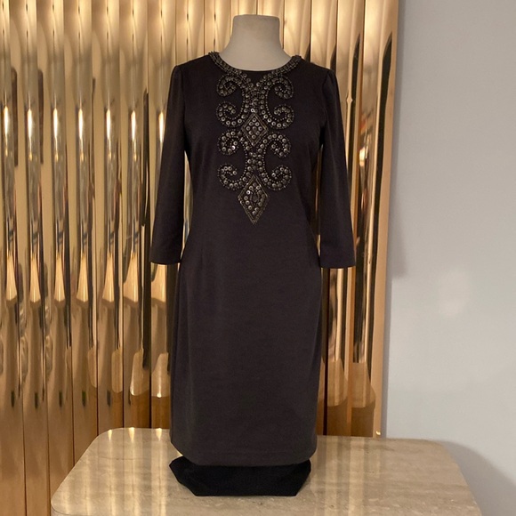 NWOT Ellen Tracy beautiful embellishment on front, measurements in photos - Picture 1 of 12